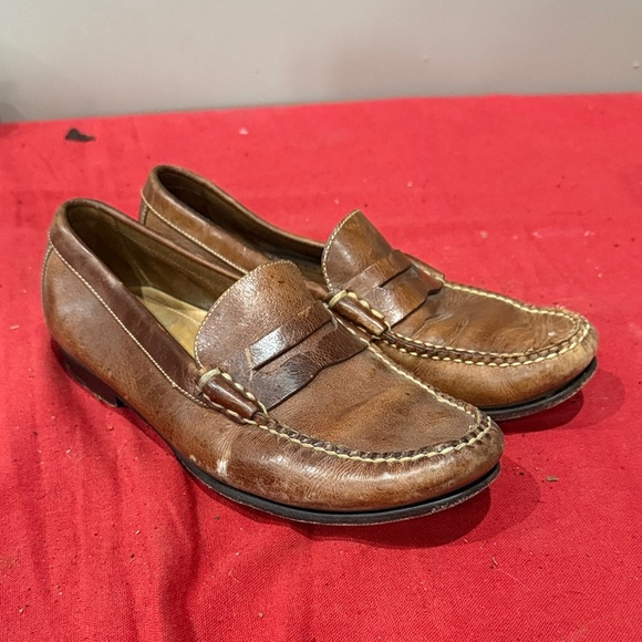 Martin Dingman Other - Martin Dingman brown Leather Slip-On Loafers